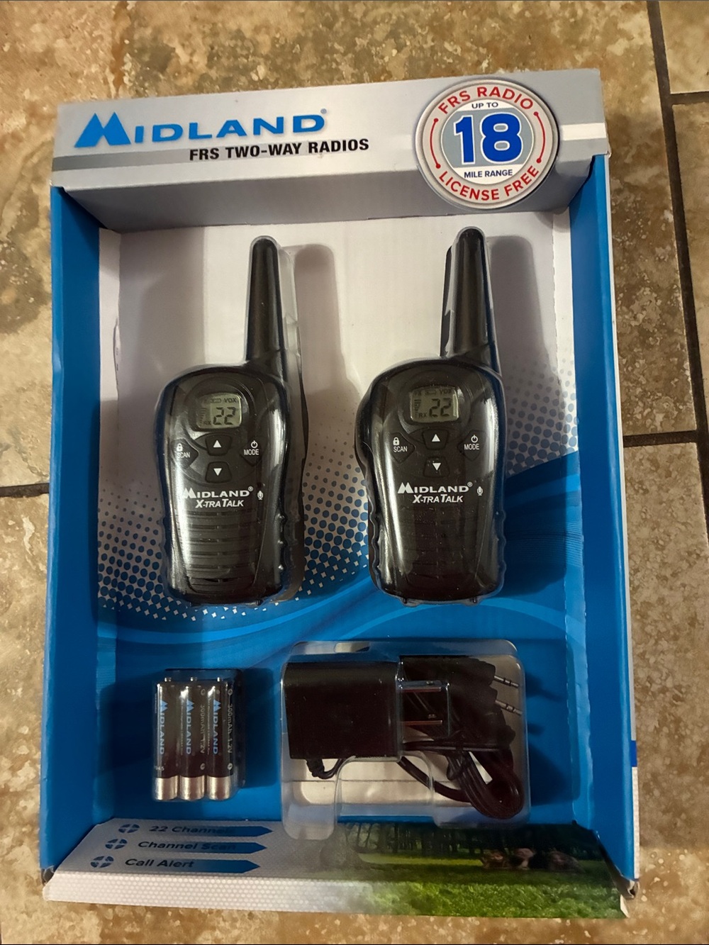 NIB Midland two way radio Two-Way Radios (Pair)